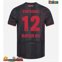 Camisa de Futebol Bayer Leverkusen Edmond Tapsoba #12 Equipamento Principal 2025-26 Manga Curta